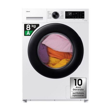 SAMSUNG WW80CGC04DAEET  LAVATRICE CF 8KG 1400G VAPORE EC