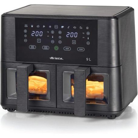ARIETE 4631  FRIGGITRICE ARIA 4,5L+4,5L 2400W NERO CO