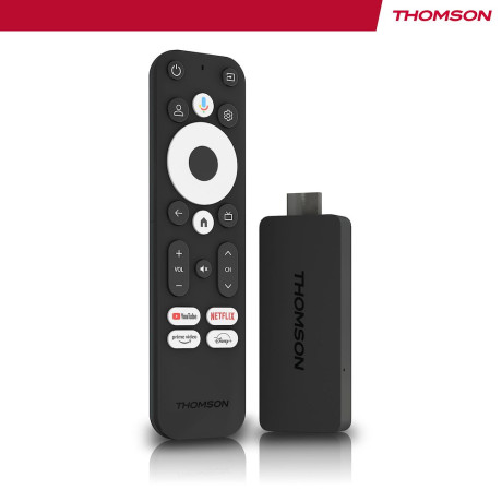 THOMSON 140G  UHD STREAMINGSTICK GOOGLE C/TELEC.