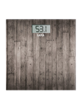 LAICA PS1065N  PESAPERSONE ELETTR. 180KG VETRO/LEGNO SC