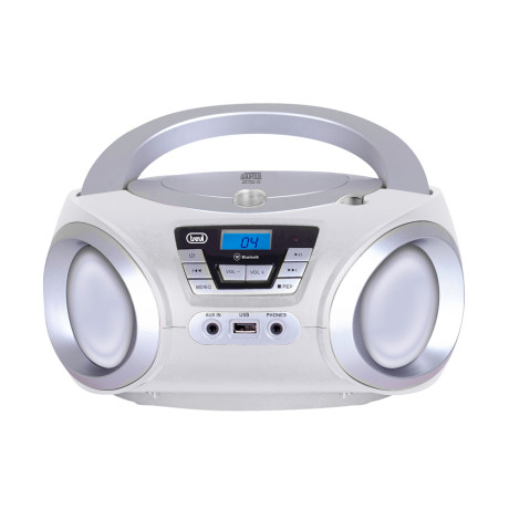 TREVI CMP544 BT BIANCO  STEREO PORTATILE CD USB BT