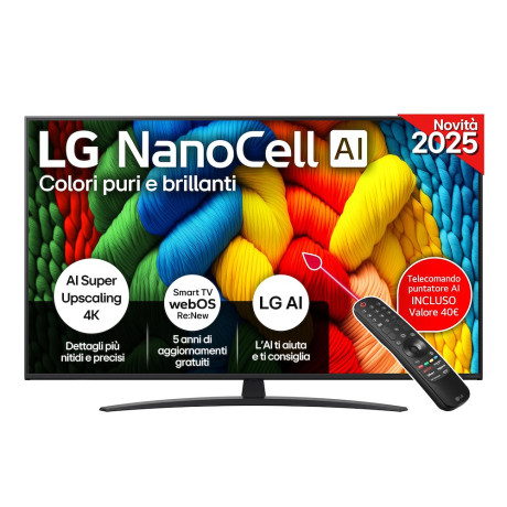 LG 55NANO81A6A  TVC LED 55 NANOCELL 4K SMART SAT T2