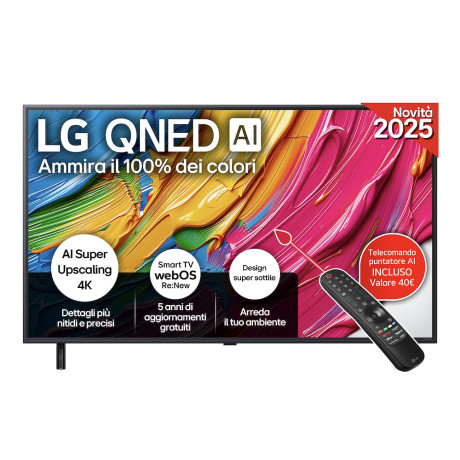 LG 50QNED80A6A.API  TVC QNED 50 4K SMART SAT T2
