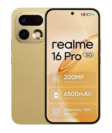 Immagine REALME 16 PRO 5G 8/256GB MAS  S.PHONE REALME 16 PRO 5G 8