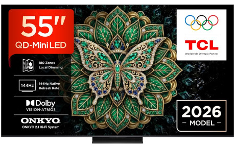 TCL 55C6K PRO  TVC QD MINILED FALD 55 UHD 4K 144HZ ONKY