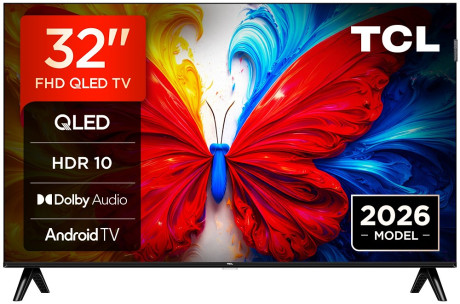 TCL 32S5L  TVC QLED 32 FHD DOLBY 2.0 16W  ANDROI