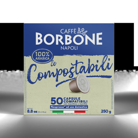 BORBONE REBARABICACOMP050NCAPSULE COMPOSTABILI NESPRES