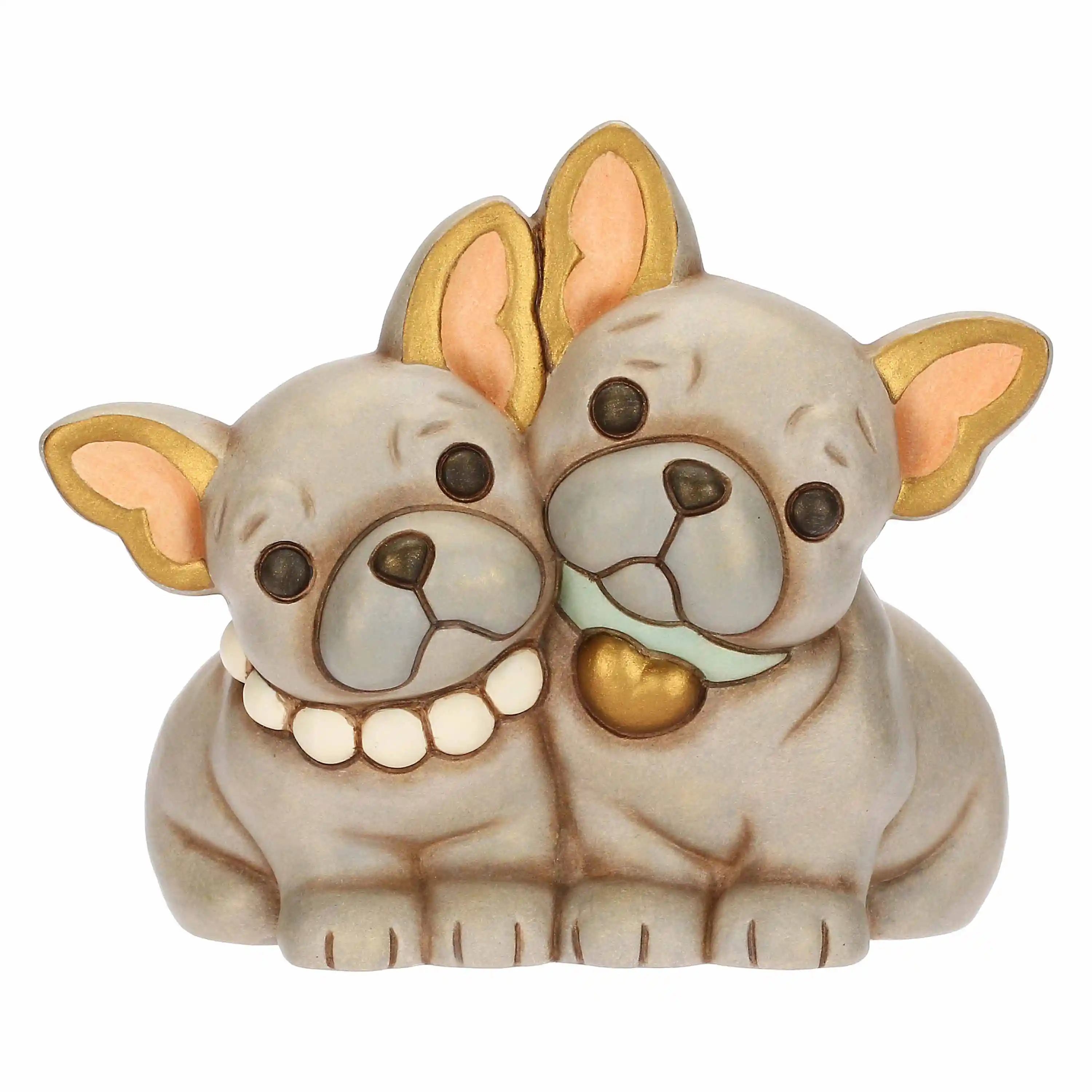 THUN T11354274H90  COPPIA BULLDOG FRANCESE