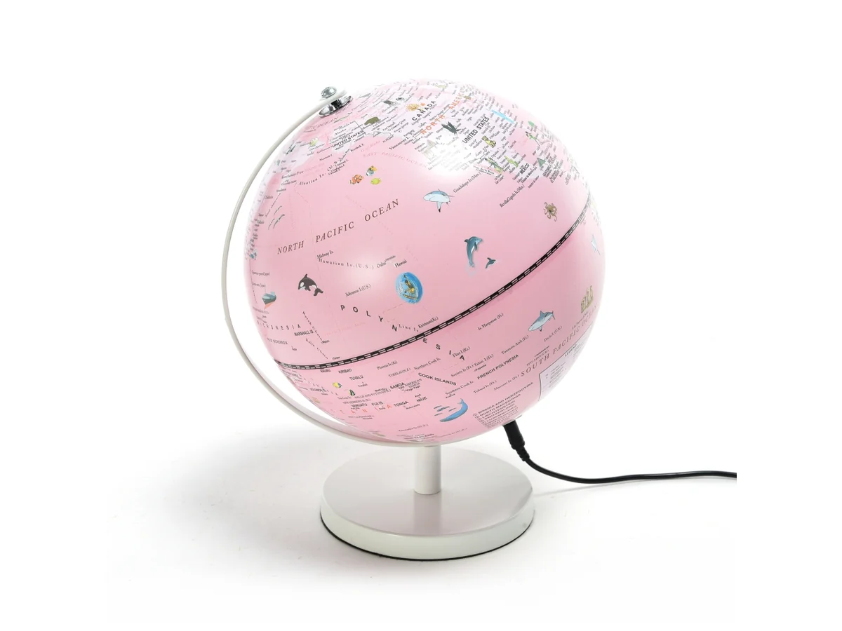 MERCURY 01316  MAPPAMONDO C/LUCE LED 21X20X27H