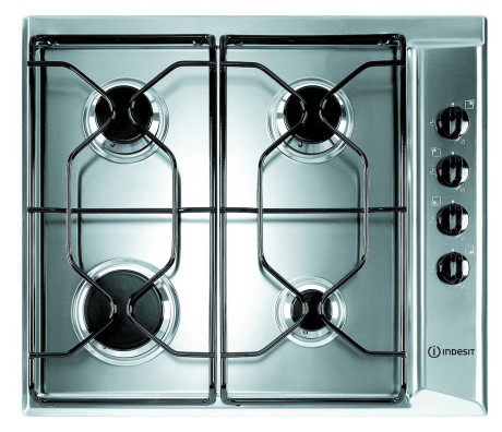 INDESIT PAA642IX/IWE1  PIANO COT 60CM 4F INOX LATERALI