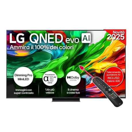 LG 65QNED86A6A.API  TVC QNED EVO 65 4K SMART SAT T2