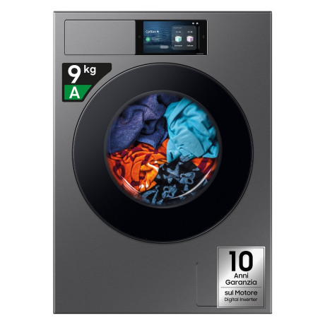 SAMSUNG WF90F09C4SU3  LAVATRICE CF 9KG 1400G A-55% VAP