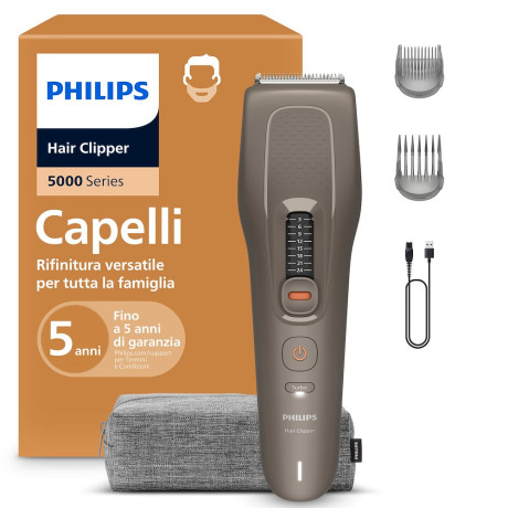 PHILIPS HC5722/15  TAGLIACAPELLI RIC. SERIE 5000 LAME IN