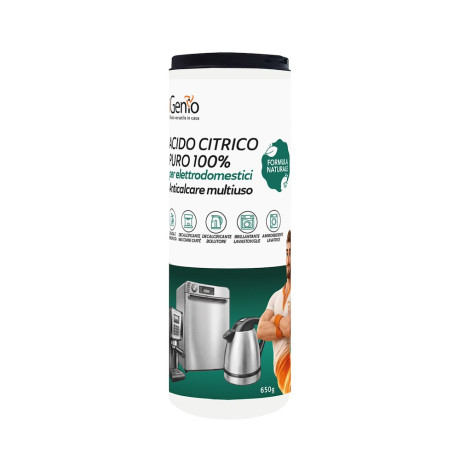I-GENIO 882  ACIDO CITRICO PURE 100% 650G MULTIUSO