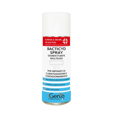 I-GENIO 911  BATTERICIDA SPRAY DISINFETTANTE
