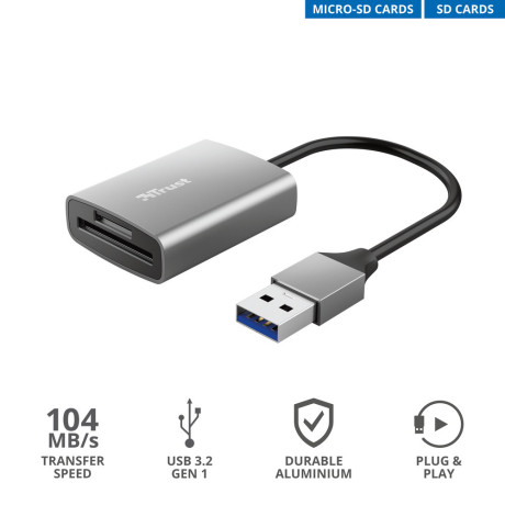 TRUST 24135 DALYX FAST USB3.2 CARDREADER