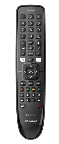 MELICONI 806079 BA  TELECOMANDO GB FACILE TV+ ITALIA