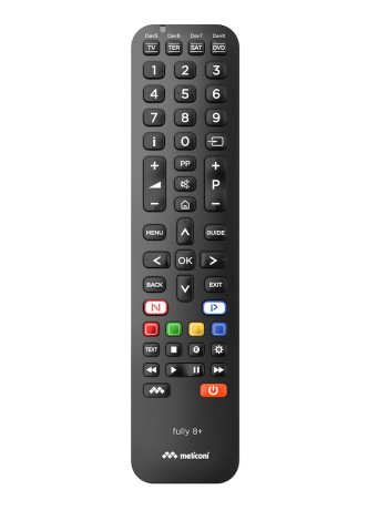 MELICONI 808014  TELECOMANDO FULLY 8+ UNIVERSALE 8IN1