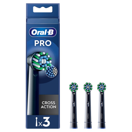 ORAL B EB50 05-23 NERO  REFILL CROSS ACTION 3PZ NERO