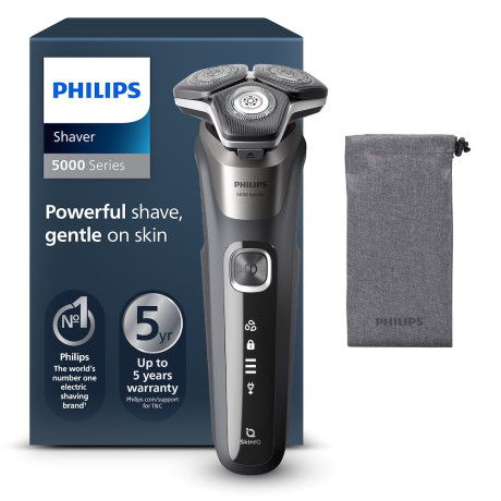 Immagine PHILIPS S5887/10  RASOIO RIC. WT&DRY 60MIN TESTINA FLEX