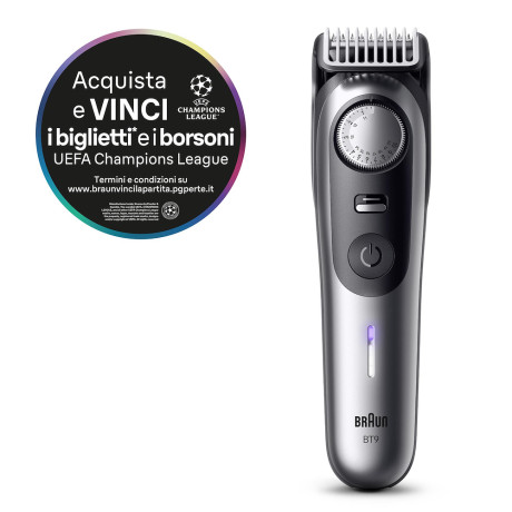 BRAUN BT9520  REGOLABARBA WET&DRY AUTOSENSE LAMA PROBL