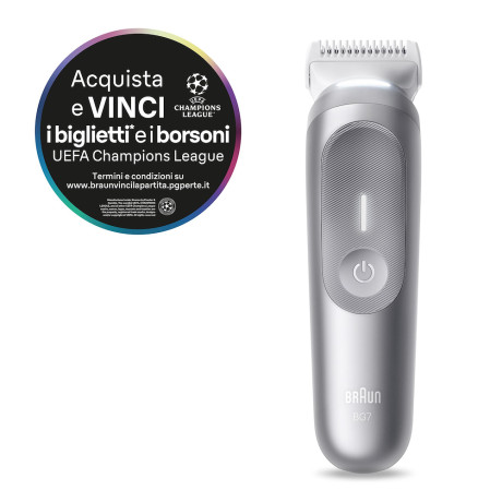 BRAUN BG7550  BODYGROOMER C/TESTINA RASOIO WET&DRY