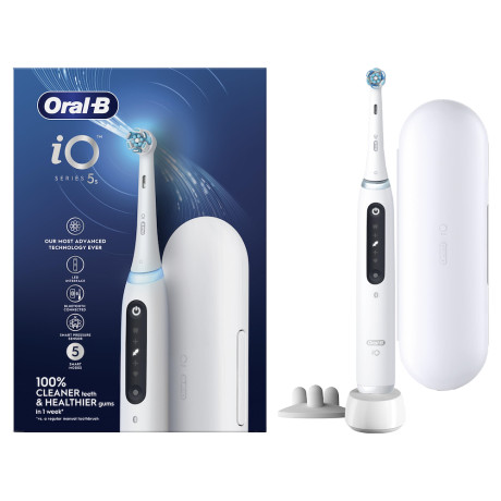 ORAL B IO5 S WHITE  SPAZZOLINO ELETTRICO 5MOD PULIZIA DI