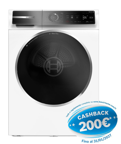 BOSCH WRB247C0IT  ASCIUG 9KG AUTOPULENTE VAPORE