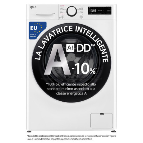 LG F4R3011NSWB  LAVATRICE CF 11KG 1400G A-10% VAPORE AID