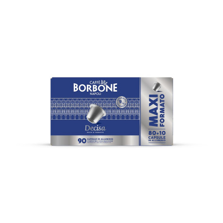 BORBONE REBDECISA80+10N  CAPS COMP NESPRESSO 80+10 DECIS