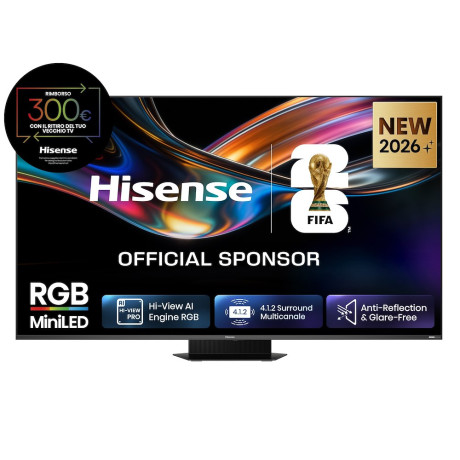 HISENSE 85UR9S  TVC MINILED85 4K DOLBY VISION IQ/ATMOS