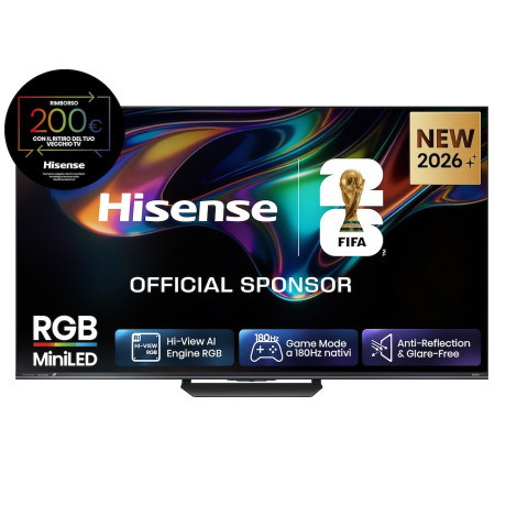 HISENSE 75ER8S  TVC RGB MINI LED 75 4K DOLBY VISION IQ/H
