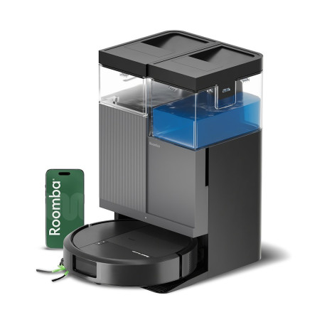 ROOMBA PLUS 415 COMBO + AUTO  ASP. ROBOT E LAVAPAVIMENTI