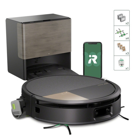 ROOMBA PLUS 776 COMBO + AUTO  ASP. ROBOT E LAVAPAVIMENTI
