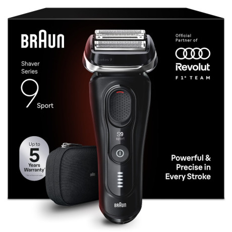 BRAUN 9110S SPORT  RASOIO RIC. SERIE 9 WET&DRY 60MIN SEN