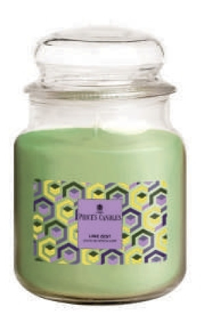 PHORMA CANDLE LIME ZEST MEDIUM JAR PC-MPMJ010390