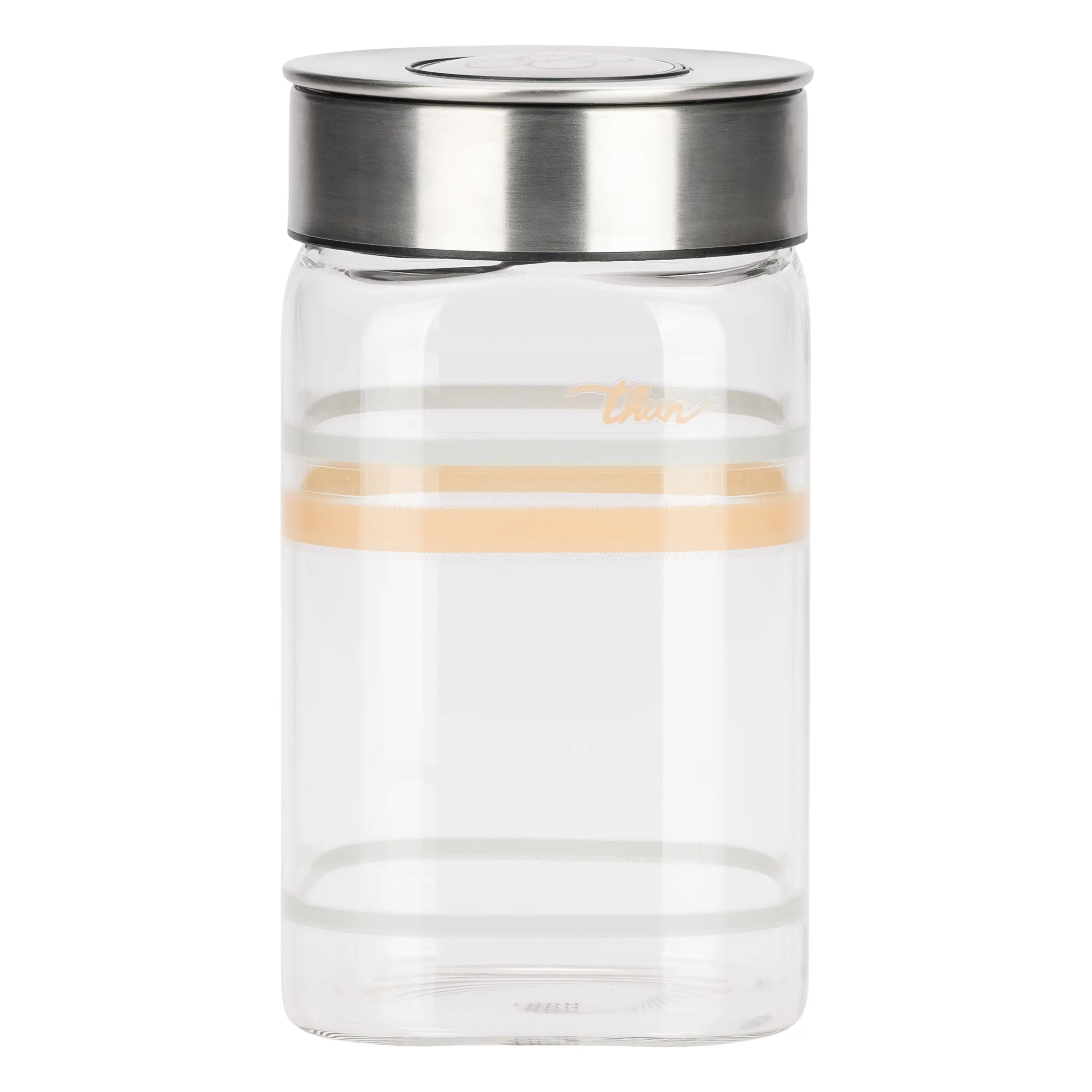 THUN T13070310P00  BARATTOLO 1000ML ACCIAIO/VETRO PURE