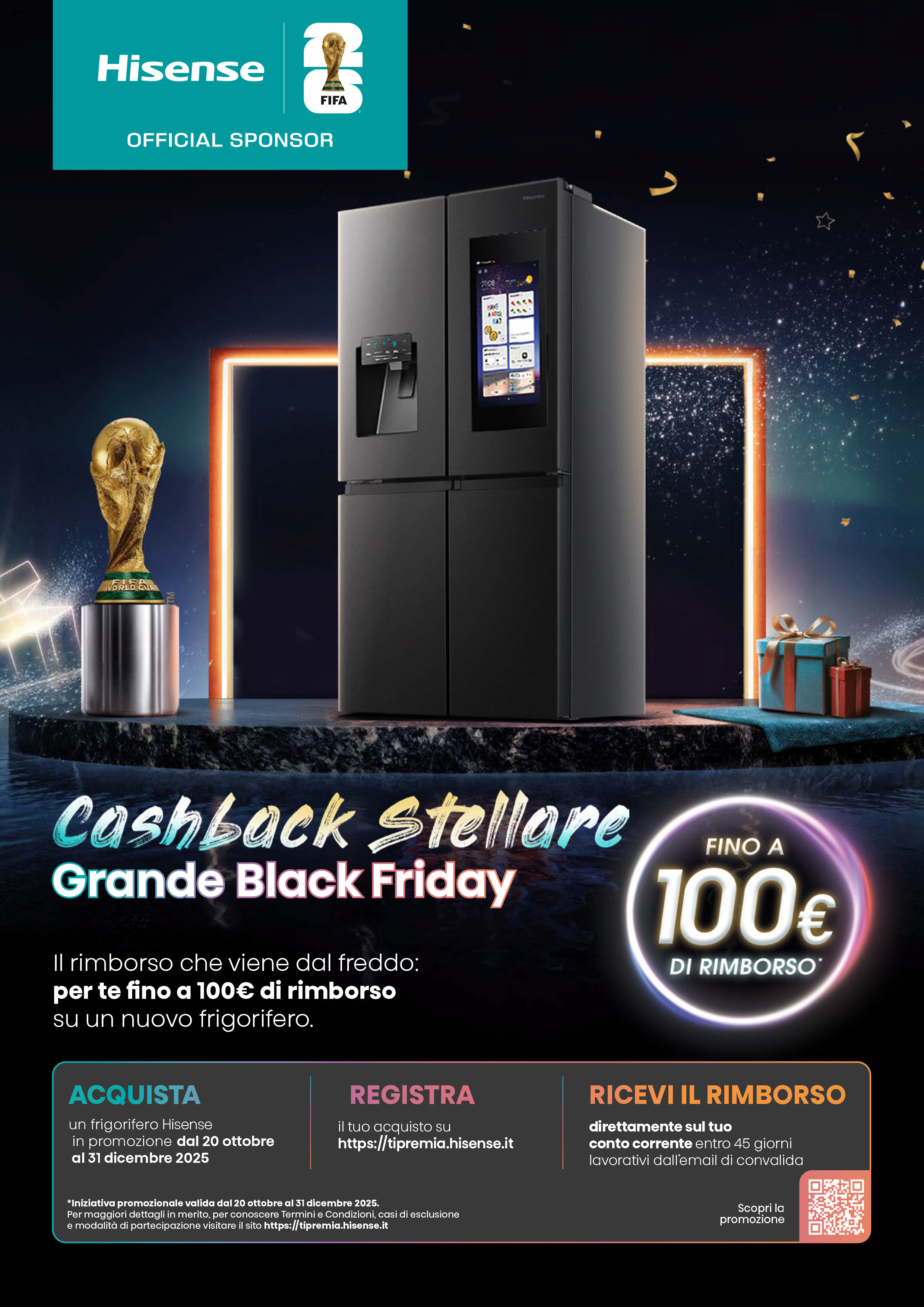 Promo Hisense Cashback Stellare Frigoriferi 2025 A4.jpg