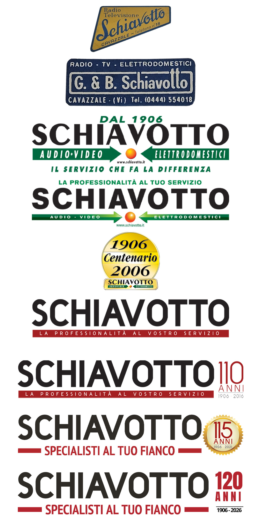 120 Anni Storia dei Loghi Schiavotto.jpg