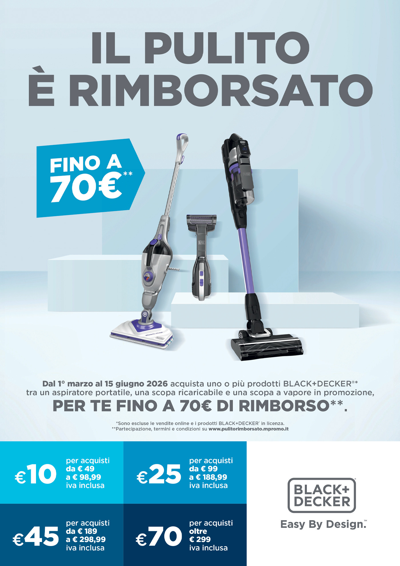 Promo Black&Decker Pulizia Cashback 2026 A4.jpg