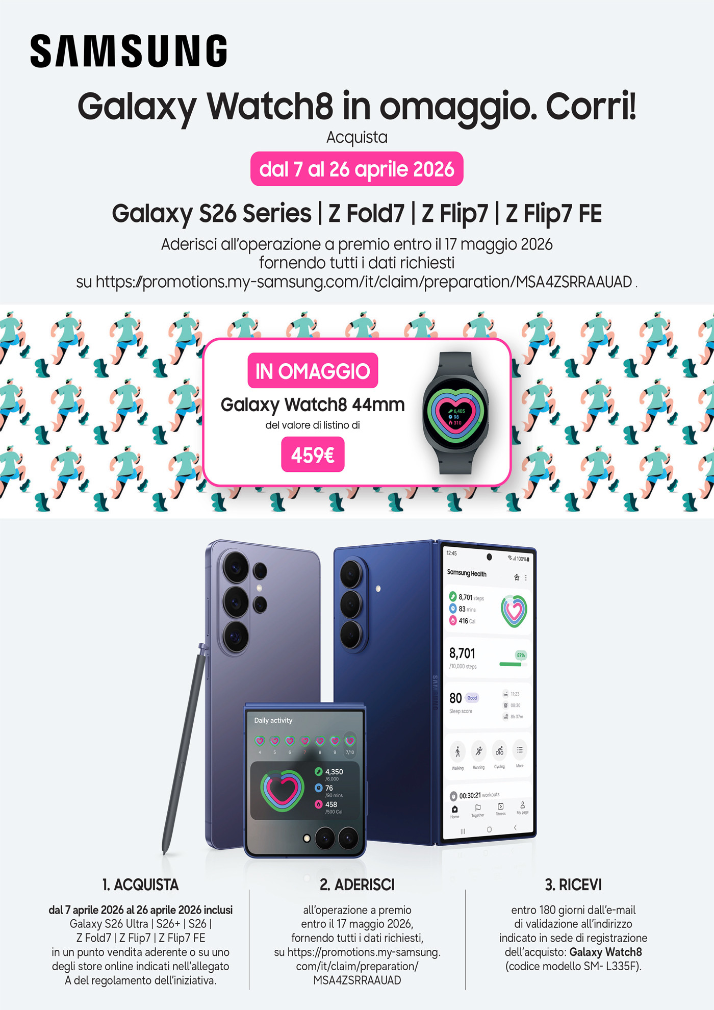 Promo Samsung Galaxy Fonia + Watch 8 omaggio 2026 A4.jpg